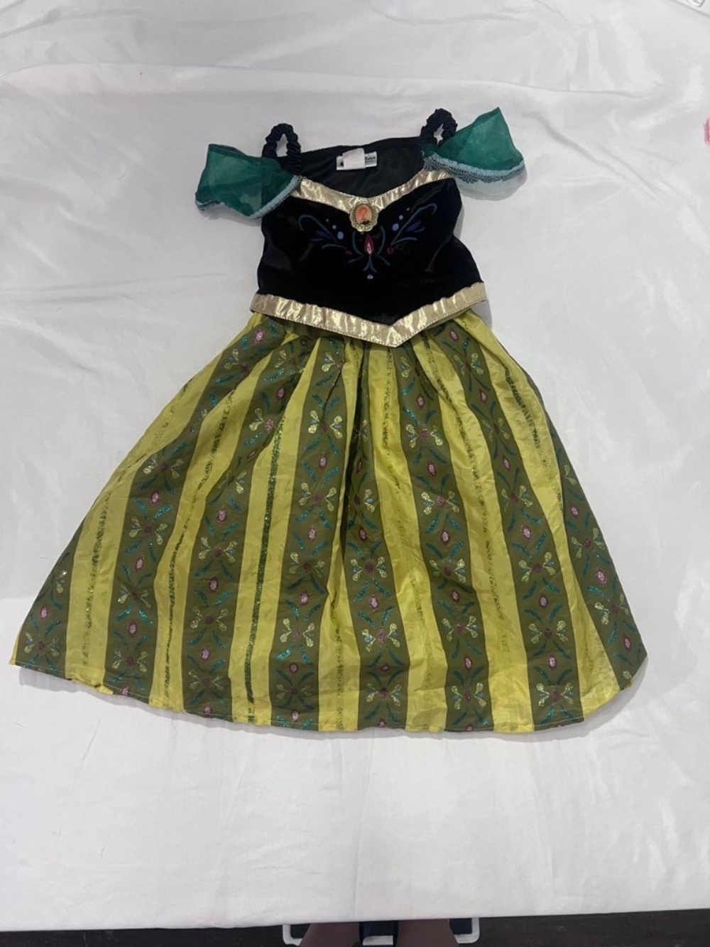 Authentic Disney Parks Frozen Anna Coronation Dress Girls 6